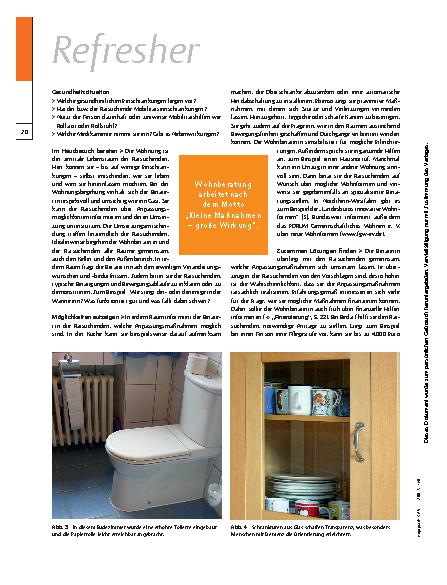 Vorschauseite 3: Wohnberatung – Das Zuhause erhalten