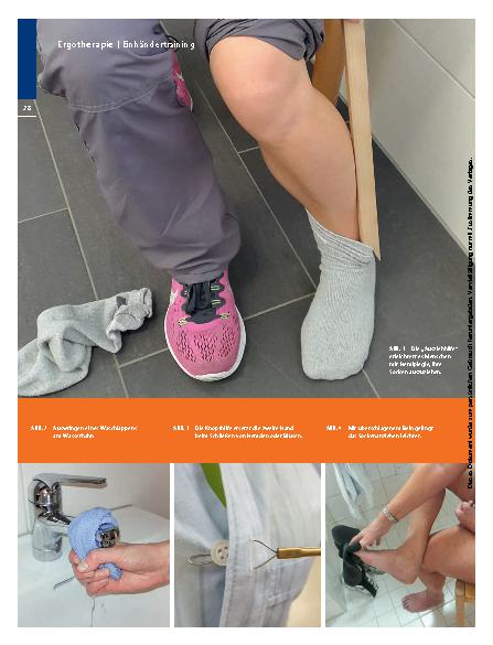 Vorschauseite 1: Im Ein-Hand-Modus – Einhändertraining in der Selbstversorgung