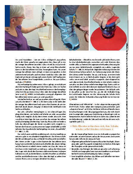Vorschauseite 3: Im Ein-Hand-Modus – Einhändertraining in der Selbstversorgung