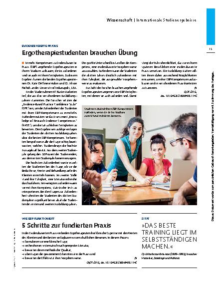 Vorschauseite 2: Internationale Studienergebnisse