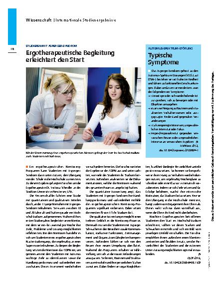 Vorschauseite 3: Internationale Studienergebnisse