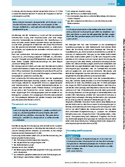 Vorschauseite 3: S3-Leitline der Deutschen Gesellschaft für Ernährungsmedizin e. V. (DGEM) in Kooperation mit der Deutschen Gesellschaft für Hämatologie und Onkologie e. V. (DGHO), der Arbeitsgeme…