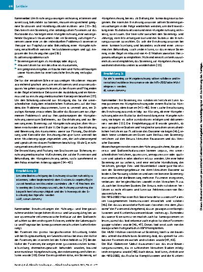 Vorschauseite 4: S3-Leitline der Deutschen Gesellschaft für Ernährungsmedizin e. V. (DGEM) in Kooperation mit der Deutschen Gesellschaft für Hämatologie und Onkologie e. V. (DGHO), der Arbeitsgeme…