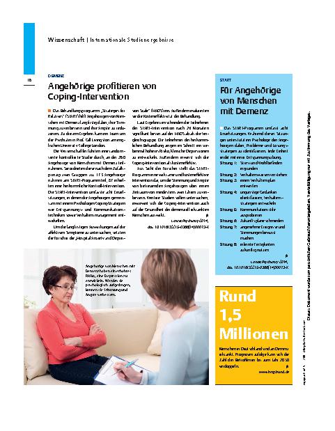 Vorschauseite 3: “Internationale Studienergebnisse”