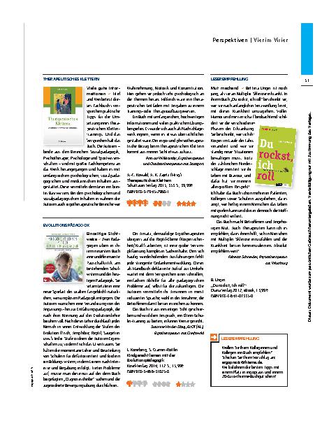 Vorschauseite 1: Therapeutisches Klettern – Viele gute Informationen