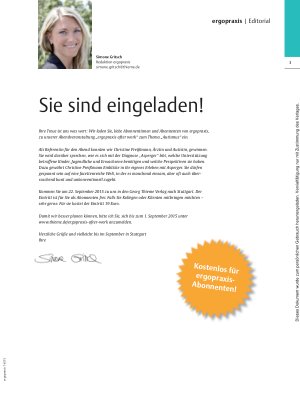 Vorschauseite 1: Sie sind eingeladen!