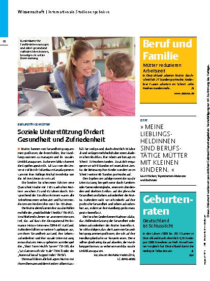 Vorschauseite 3: Internationale Studienergebnisse