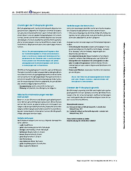 Vorschauseite 2: Der Krankheit ins Gesicht schauen