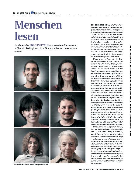 Vorschauseite 1: Menschen lesen