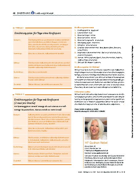 Vorschauseite 5: Richtig(es) essen
