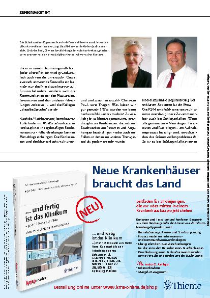 Vorschauseite 3: Chirurgen! Internisten! Hört aufeinander!