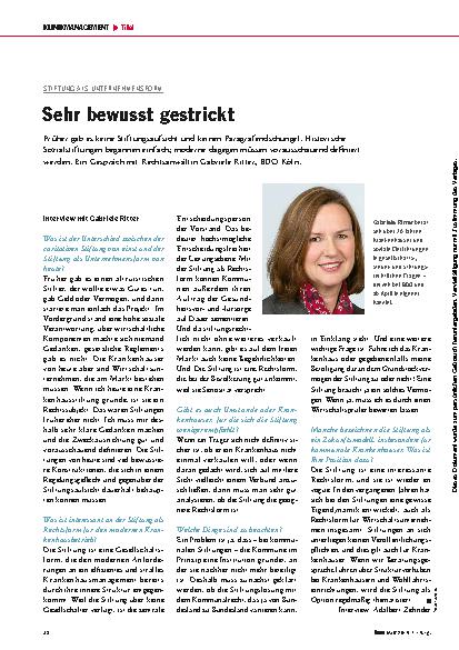 Vorschauseite 1: Sehr bewusst gestrickt