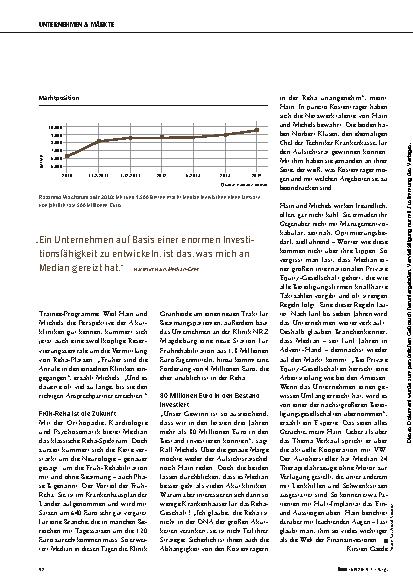 Vorschauseite 3: Von wegen „arme Reha”