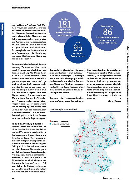 Vorschauseite 3: Flickenteppich Telemedizin