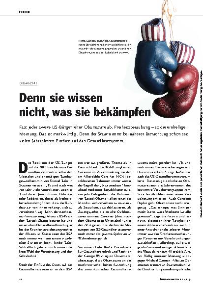 Vorschauseite 1: Denn sie wissen nicht, was sie bekämpfen