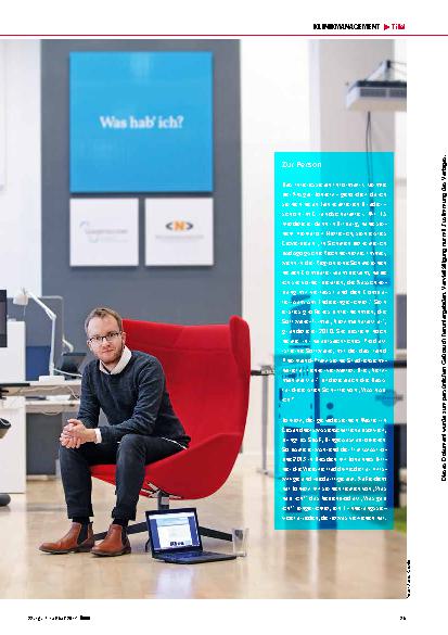 Vorschauseite 2: Manager des Jahres 2016: Ansgar Jonietz, Gründer und Chef von „Was hab’ ich?“