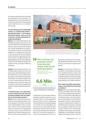 Vorschauseite 2: Sortimentstraffung als Erfolgshebel: Ortenau Klinikum hebt siebenstelliges Einsparpotenzial