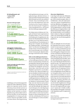 Vorschauseite 3: Öffentliche Vergabe: Digitale Beschaffung und Anforderungen im Unterschwellenbereich