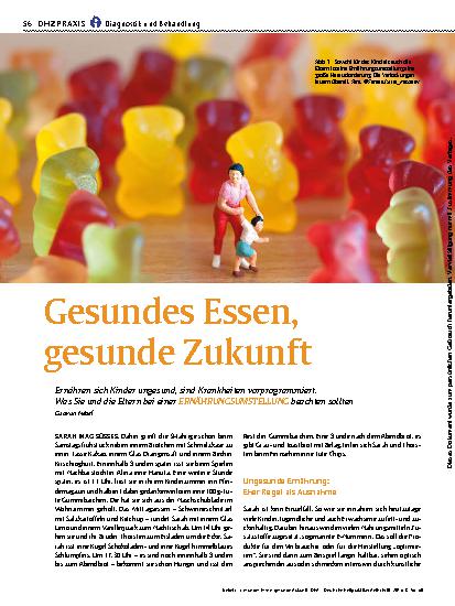Vorschauseite 1: Gesundes Essen, gesunde Zukunft