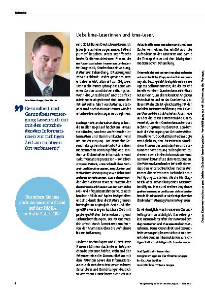 Vorschauseite 1: Editorial