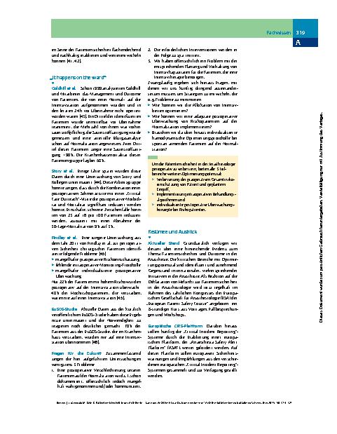 Vorschauseite 6: Patientensicherheit in der Anästhesie – Kann der Anästhesist das Outcome verbessern?