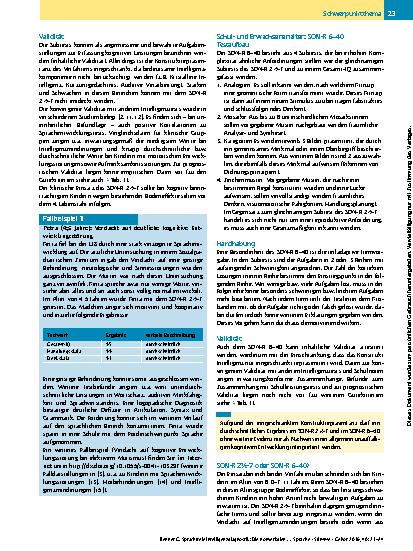 Vorschauseite 3: Sprachfreie Intelligenzdiagnostik: Die nonverbalen Intelligenztests SON-R 2½–7 und SON-R 6–40