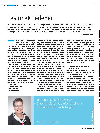 Vorschauseite 1: Teamgeist erleben