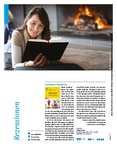Vorschauseite 1: Neurologische Rehabilitation – Neue Ansätze