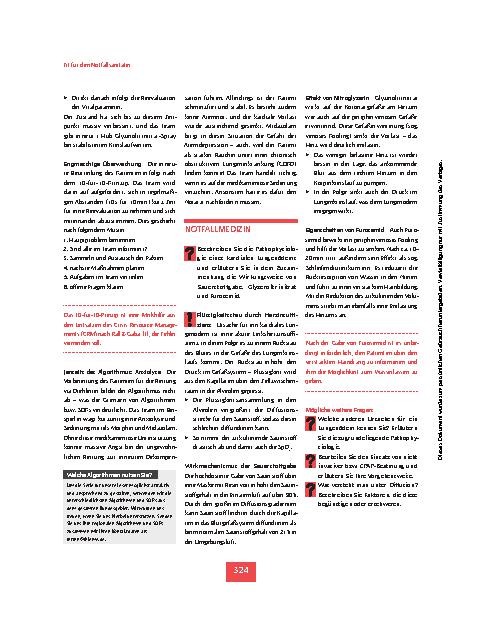 Vorschauseite 5: Kardiales Lungenödem – Ergänzungsprüfung – Das sollten Sie wissen