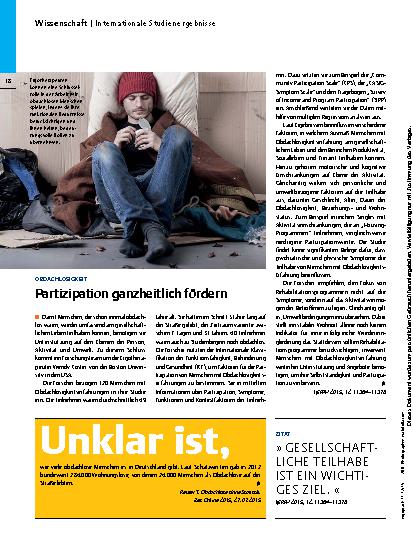 Vorschauseite 3: Internationale Studienergebnisse
