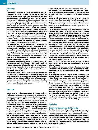 Vorschauseite 2: Wie bewerten chronisch Kranke die organisatorischen und interpersonellen Aspekte ihrer haus- und fachärztlichen Versorgung im Vergleich? Ergebnisse einer deutschlandweiten Befragu…