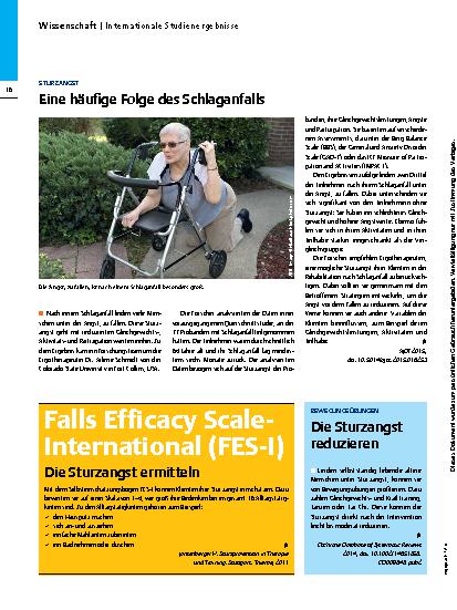 Vorschauseite 1: Internationale Studienergebnisse