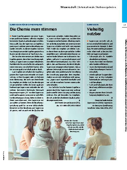 Vorschauseite 2: Internationale Studienergebnisse