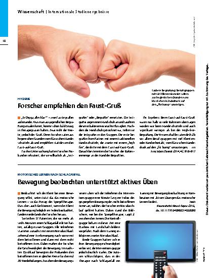 Vorschauseite 3: Internationale Studienergebnisse