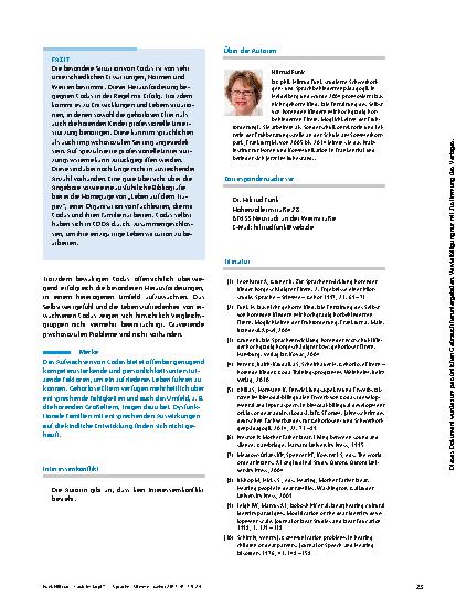 Vorschauseite 5: „Taub im Kopf?“ – Chancen und Risiken in der Entwicklung von hörenden Kindern gehörloser Eltern