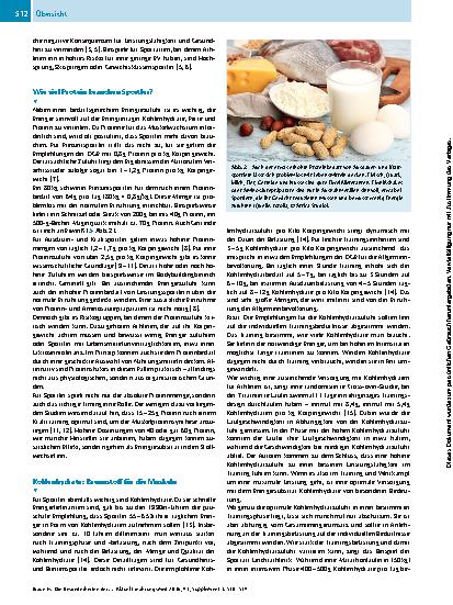 Vorschauseite 3: Die Besonderheiten der Ernährung im Leistungssport – von Freizeit- bis zu Hochleistungsaktivitäten