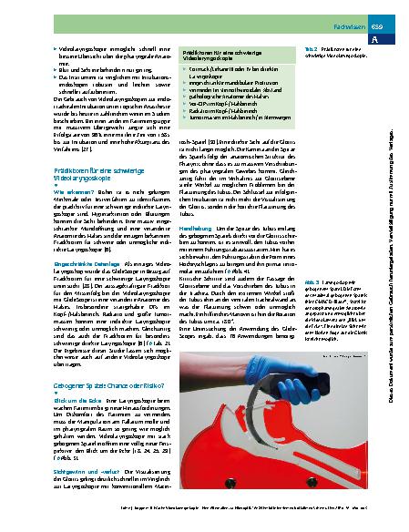 Vorschauseite 4: Wache Videolaryngoskopie