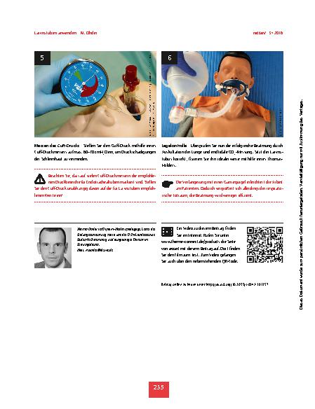 Vorschauseite 4: Schritt für Schritt: Larynxtuben anwenden