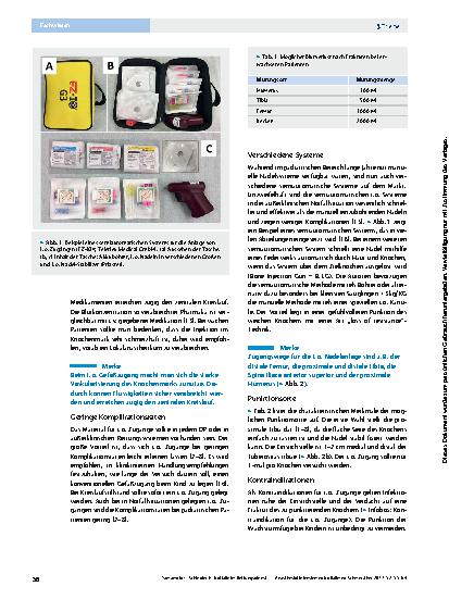 Vorschauseite 2: Notfälle im Rettungsdienst und in der Klinik: Gefäßzugänge bei Kindern