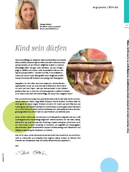 Vorschauseite 1: Kind sein dürfen