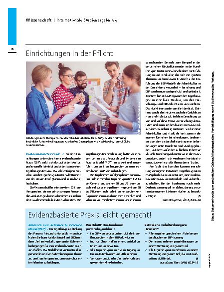 Vorschauseite 3: Internationale Studienergebnisse