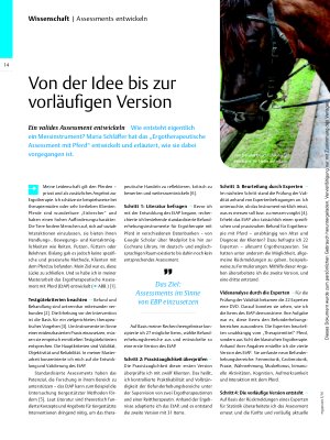Vorschauseite 1: Von der Idee bis zur vorläufigen Version – Ein valides Assessment entwickeln