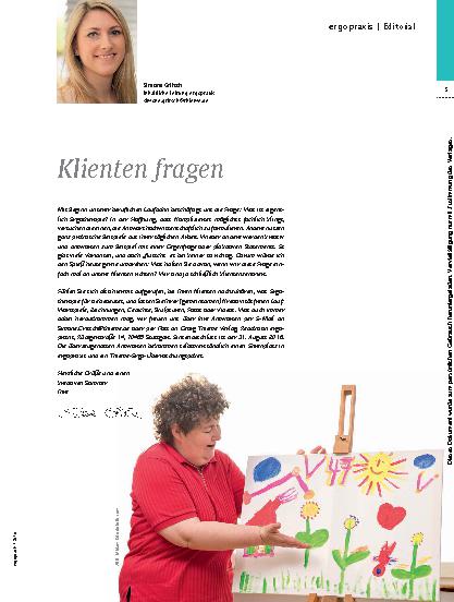 Vorschauseite 1: Klienten fragen