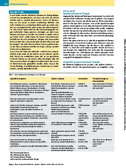 Vorschauseite 3: Sprache bei Demenz