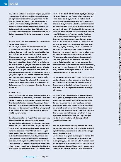 Vorschauseite 2: Tod dem Arztkittel?!