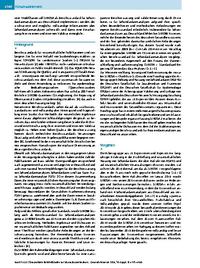 Vorschauseite 2: STandardisierte BerichtsROutine für Sekundärdaten Analysen (STROSA) – ein konsentierter Berichtsstandard für Deutschland, Version 2