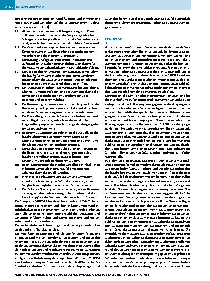 Vorschauseite 4: STandardisierte BerichtsROutine für Sekundärdaten Analysen (STROSA) – ein konsentierter Berichtsstandard für Deutschland, Version 2