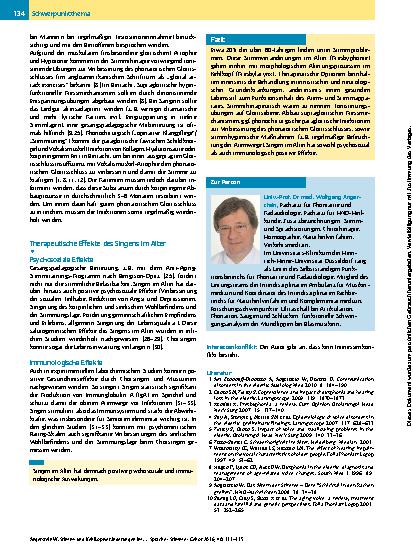 Vorschauseite 4: Stimm- und Kehlkopfveränderungen im Alter (Presbyphonie und Presbylarynx)