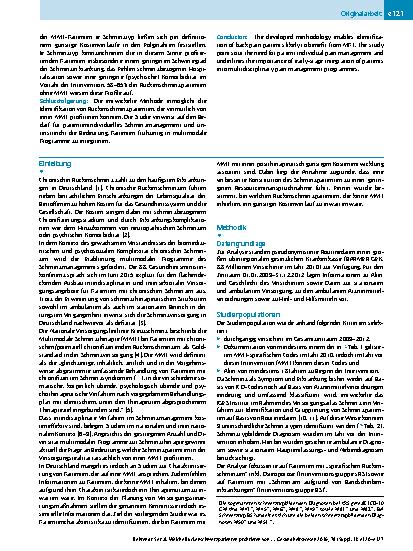 Vorschauseite 2: Welche Rückenschmerzpatienten profitieren von einer multimodalen Schmerztherapie? Eine komparative Kostenanalyse auf Basis von GKV-Routinedaten