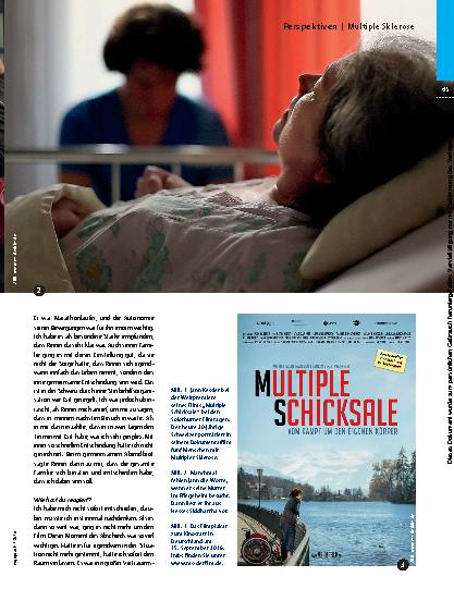 Vorschauseite 2: „Ich wollte mehr über Mamas Krankheit erfahren” – Film „Multiple Schicksale”